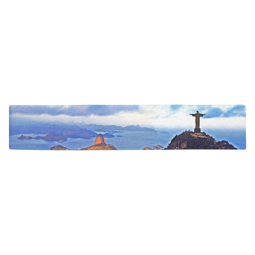 Christ the Redeemer Table Runner 14x72 inch