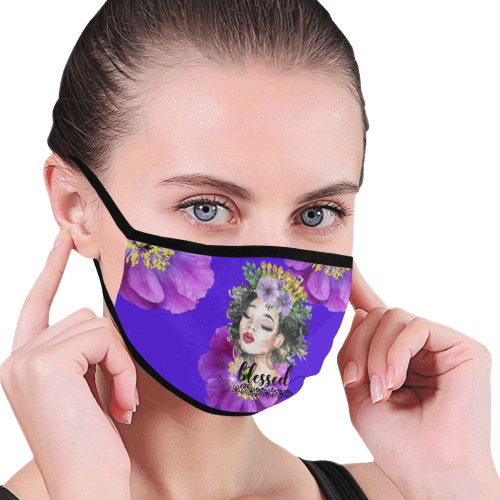 Fairlings Delight's The Word Collection- Blessed 53086a6 Mouth Mask