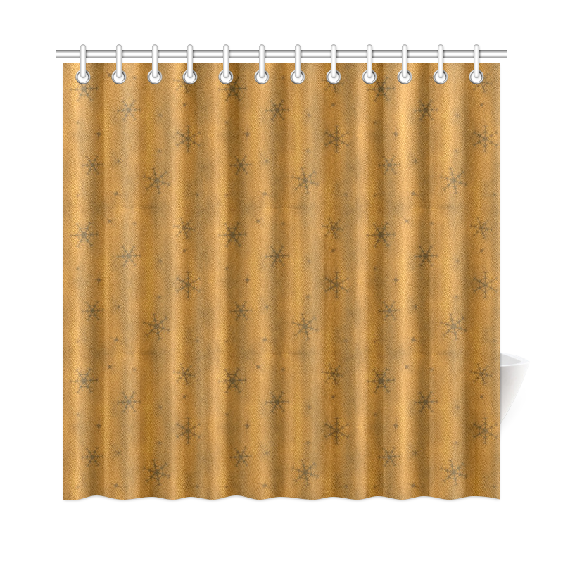 Stars Pattern by K.Merske Shower Curtain 72"x72"