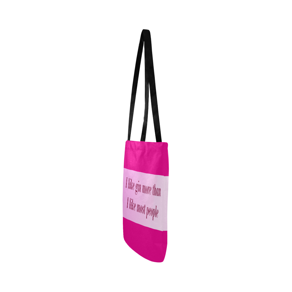 gin Reusable Shopping Bag Model 1660 (Two sides)