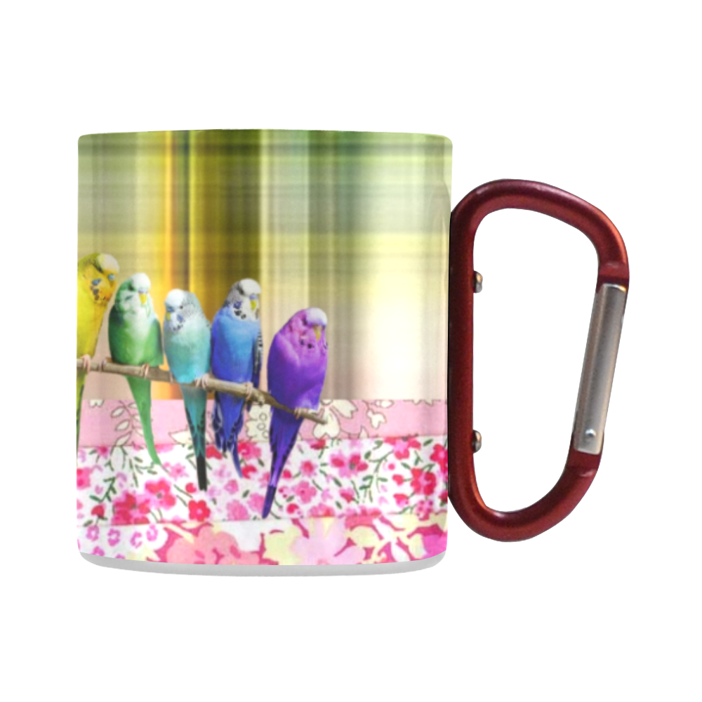 Rainbow Budgie Liberty Classic Insulated Mug(10.3OZ)