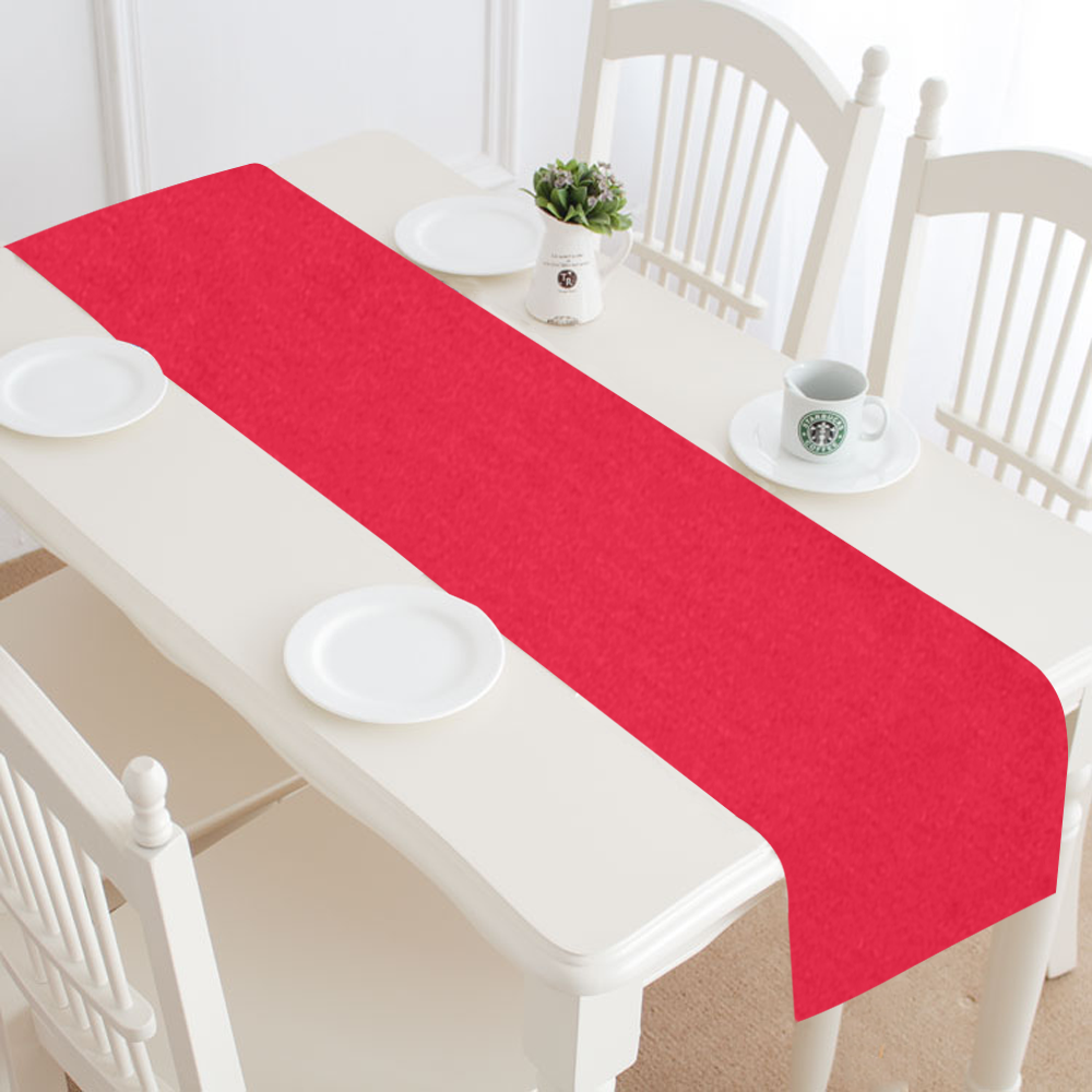 color Spanish red Table Runner 16x72 inch