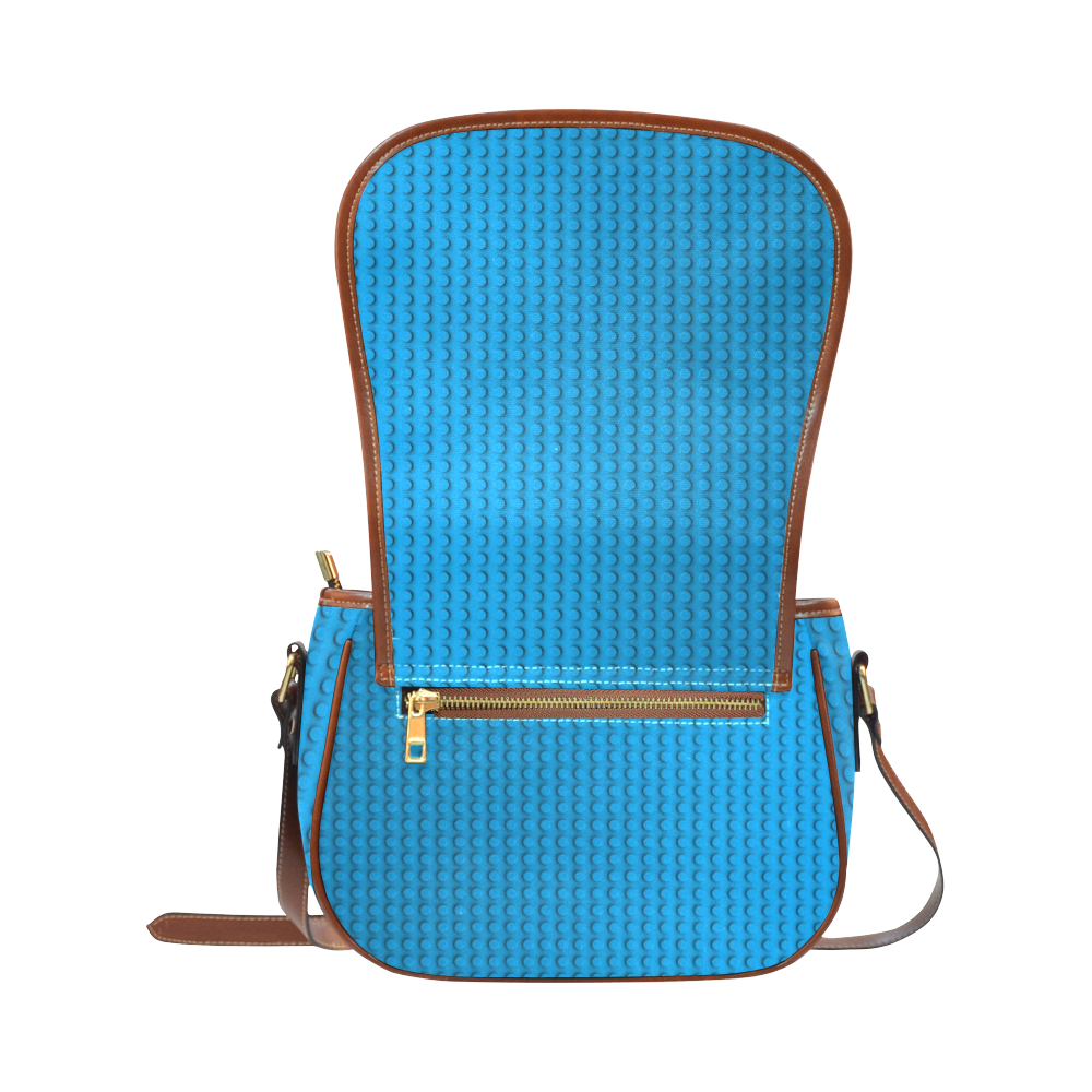 PLASTIC Saddle Bag/Small (Model 1649) Full Customization