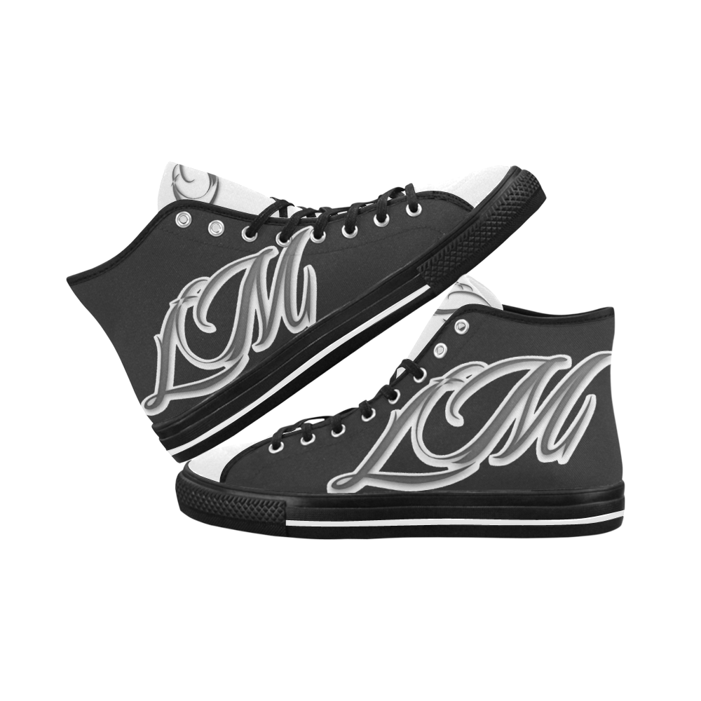 LM Black Bottom - White Stripe Vancouver H Women's Canvas Shoes (1013-1)