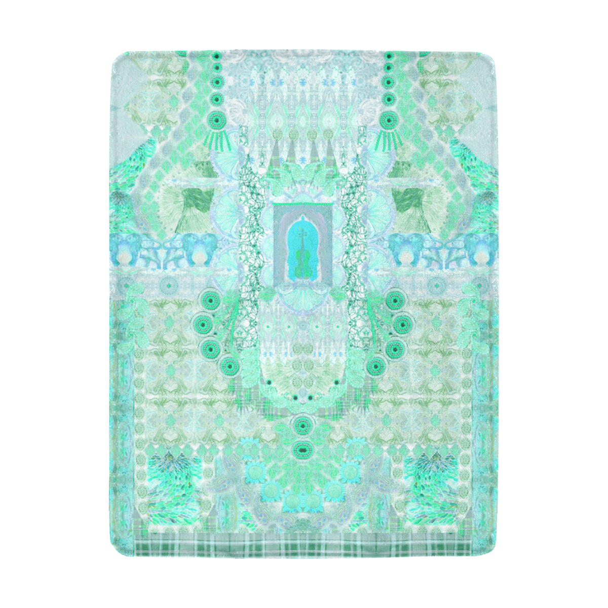 fiesta green Ultra-Soft Micro Fleece Blanket 43''x56''