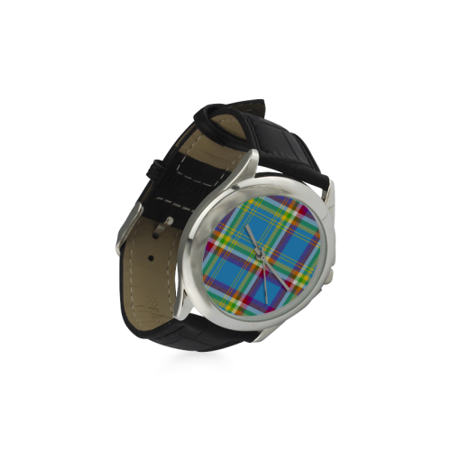 Yukon Tartan Women's Classic Leather Strap Watch(Model 203)