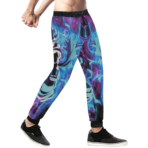 Gogeta Pants Men's All Over Print Sweatpants (Model L11)