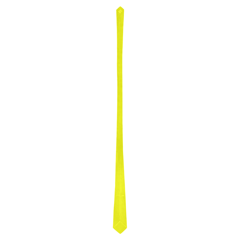 Bright Neon Yellow Classic Necktie (Two Sides)