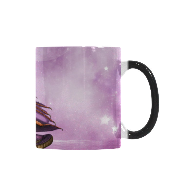 Wonderful violet dragon Custom Morphing Mug (11oz)
