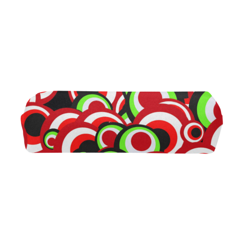 retro pattern 1973C by JamColors Pencil Pouch/Small (Model 1681)