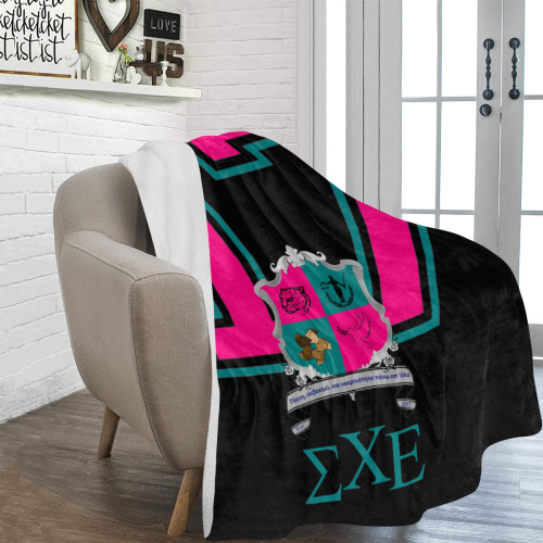 Sigma Chi Epsilon Ultra-Soft Micro Fleece Blanket 60"x80"