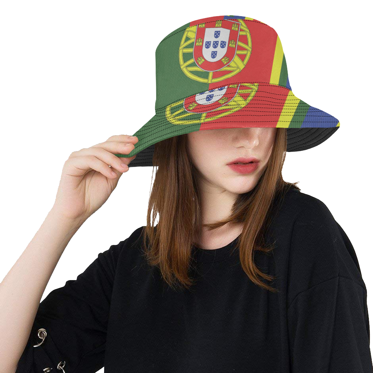 PORTUGAL  ABSTRACT All Over Print Bucket Hat