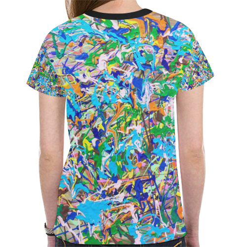 Chill New All Over Print T-shirt for Women (Model T45)