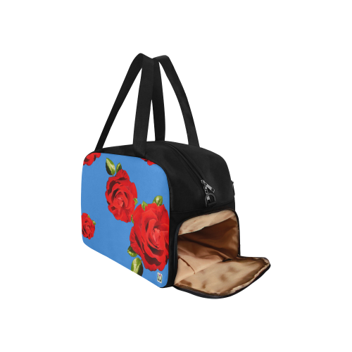 Fairlings Delight's Floral Luxury Collection- Red Rose Fitness Handbag 53086a6 Fitness Handbag (Model 1671)