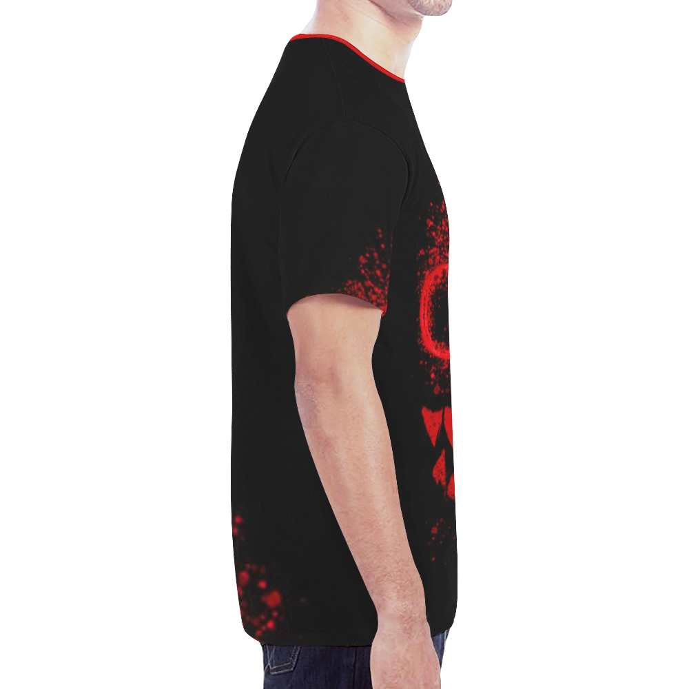 Woke Red Rave Monster Festival New All Over Print T-shirt for Men (Model T45)