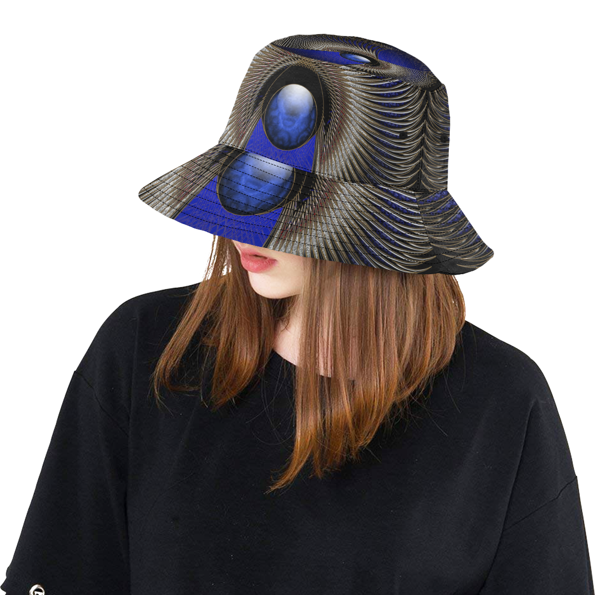 Wings All Over Print Bucket Hat