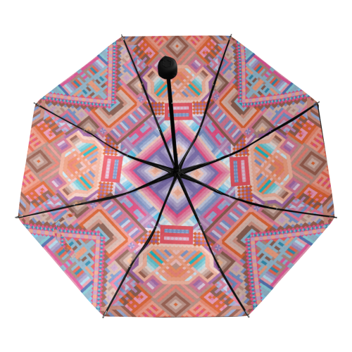 Researcher Anti-UV Foldable Umbrella (Underside Printing) (U07)