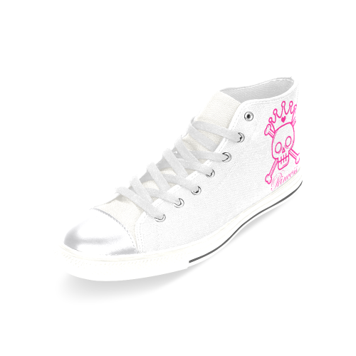 Princess Women's Classic High Top Canvas Shoes (Model 017)