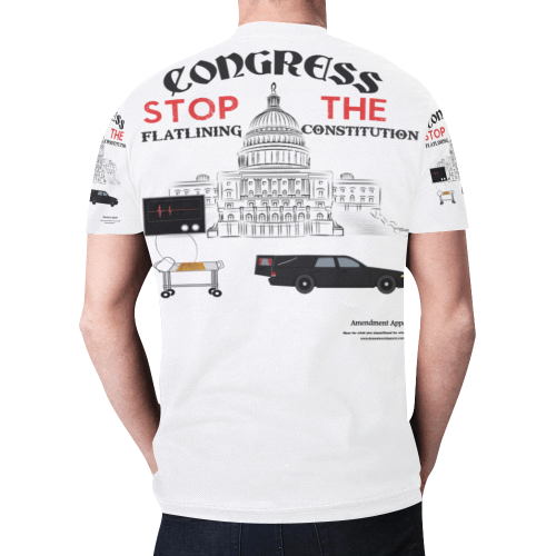 congressional Plea New All Over Print T-shirt for Men (Model T45)