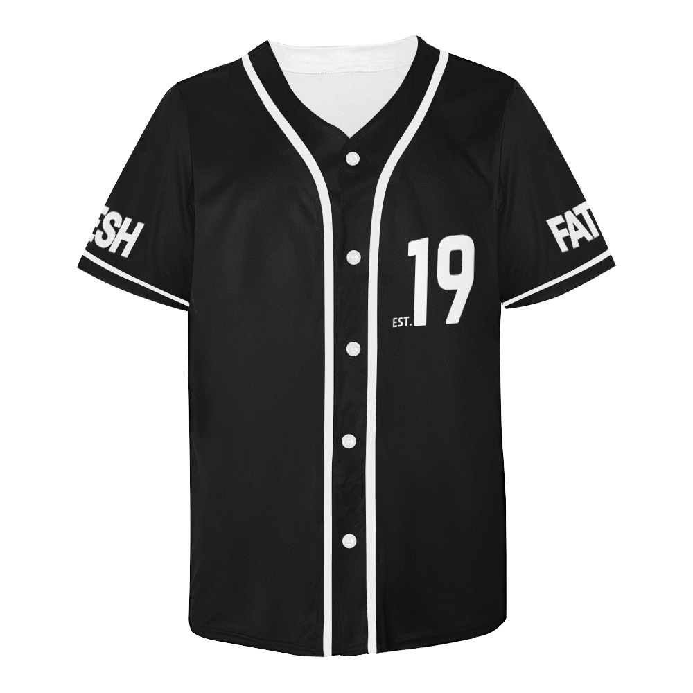 FF Minimalist Baseball Jersey All Over Print Baseball Jersey for Men (Model T50)