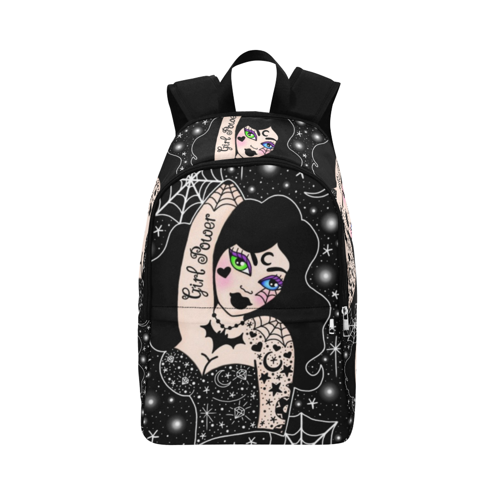 Girl Power Fabric Backpack for Adult (Model 1659)