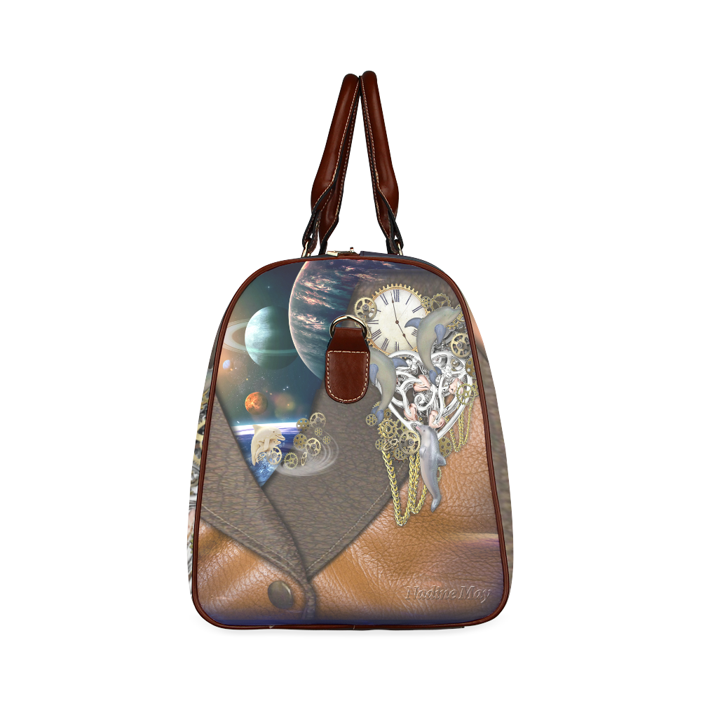 Our dimension of Time Waterproof Travel Bag/Small (Model 1639)
