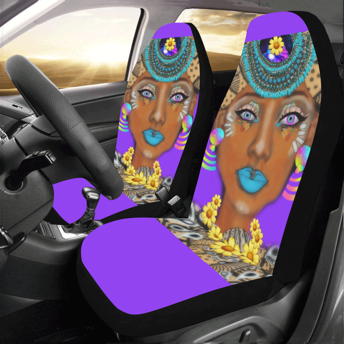 WIFI QUEEN9 Car Seat Covers (Set of 2)