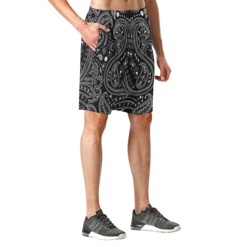 PAISLEY 7 Men's All Over Print Elastic Beach Shorts (Model L20)