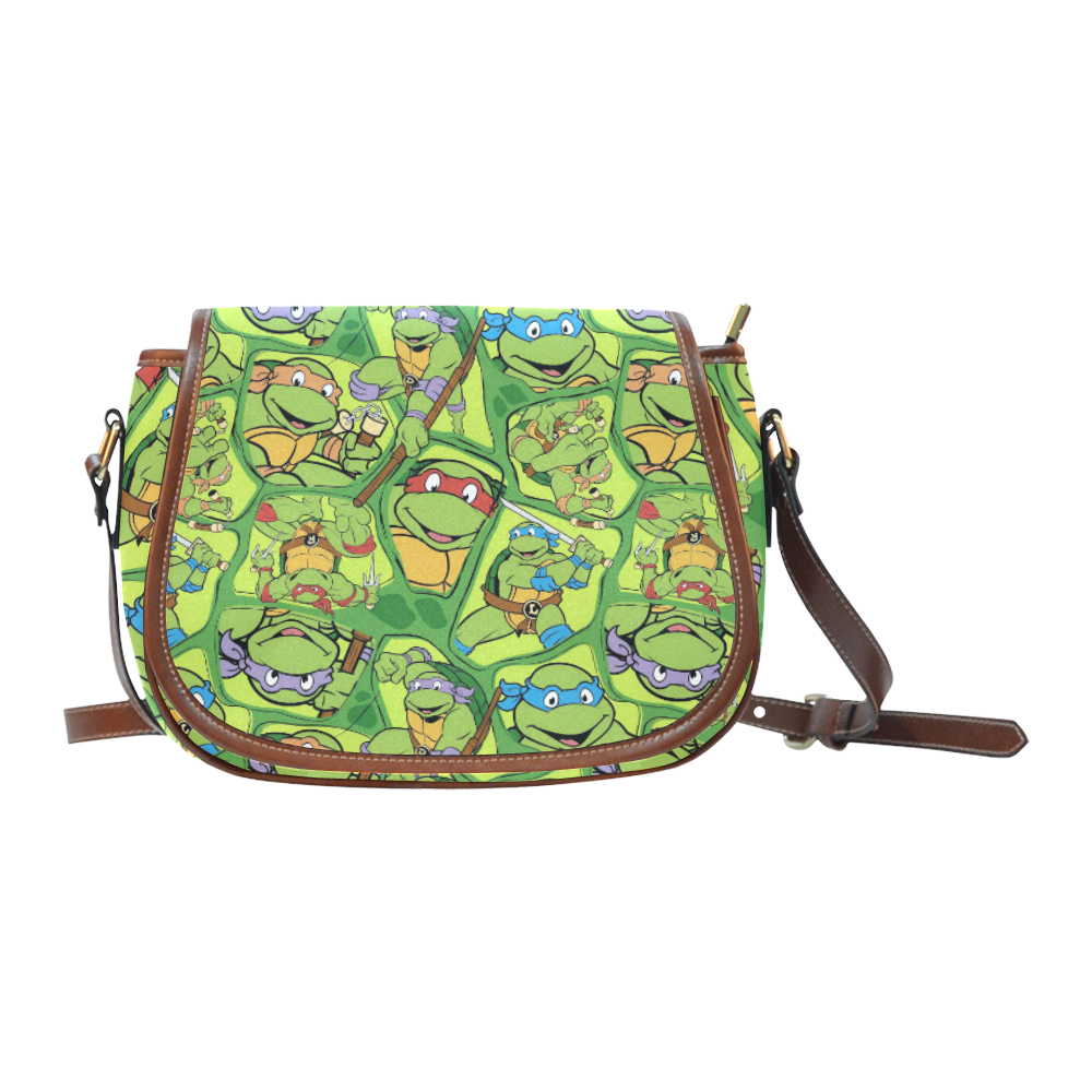 Teenage Mutant Ninja Turtles (TMNT) Saddle Bag/Small (Model 1649) Full Customization