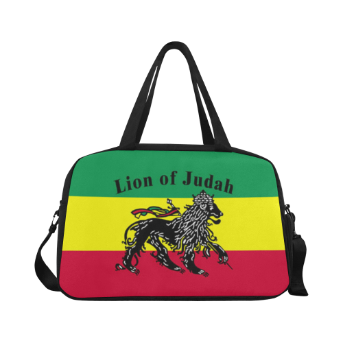 RASTA LION OF JUDAH Fitness Handbag (Model 1671)