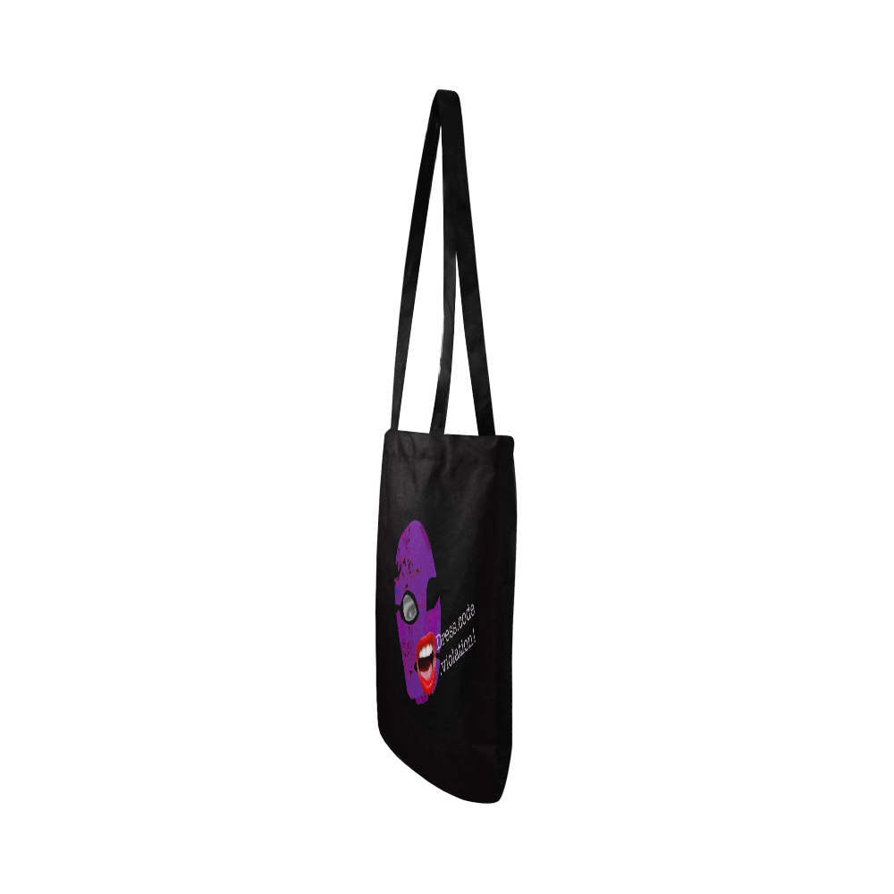 Purple Hood Reusable Shopping Bag Model 1660 (Two sides)