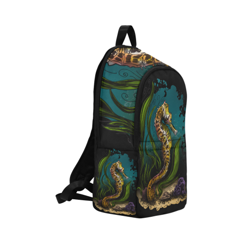 Seahorse Fabric Backpack for Adult (Model 1659)