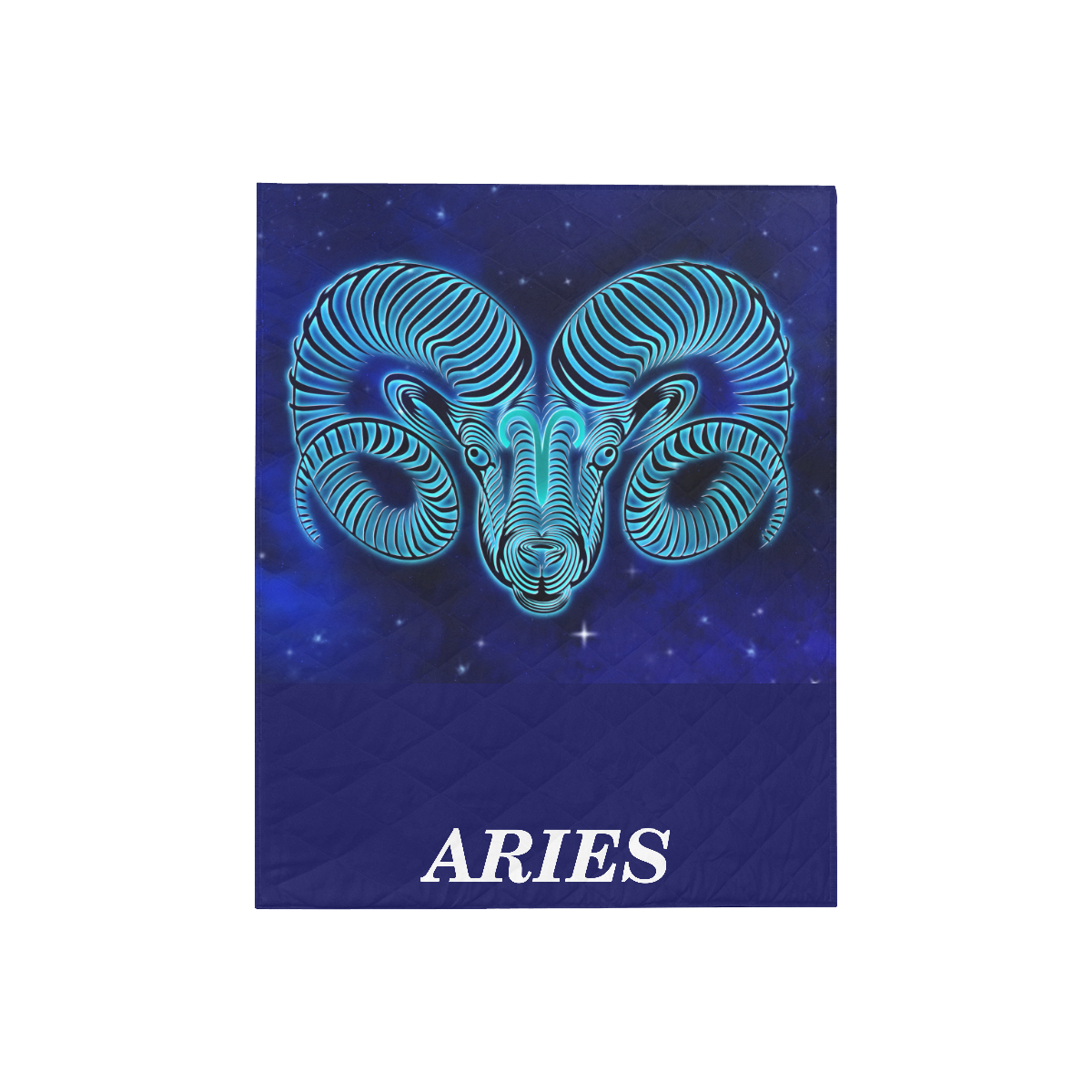 Aries design Quilt 40"x50"