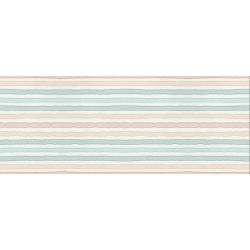 Fun pastel lines in green blue orange and red Gift Wrapping Paper 58"x 23" (1 Roll)