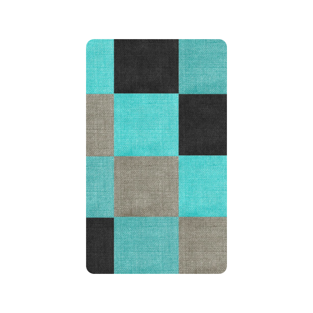 fabric-1241521 (1) Doormat 30"x18" (Black Base)