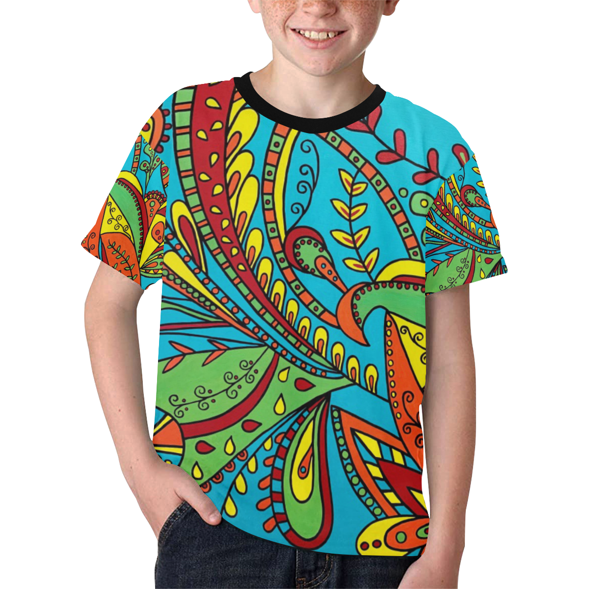 Euphoric Kids' All Over Print T-shirt (Model T65)