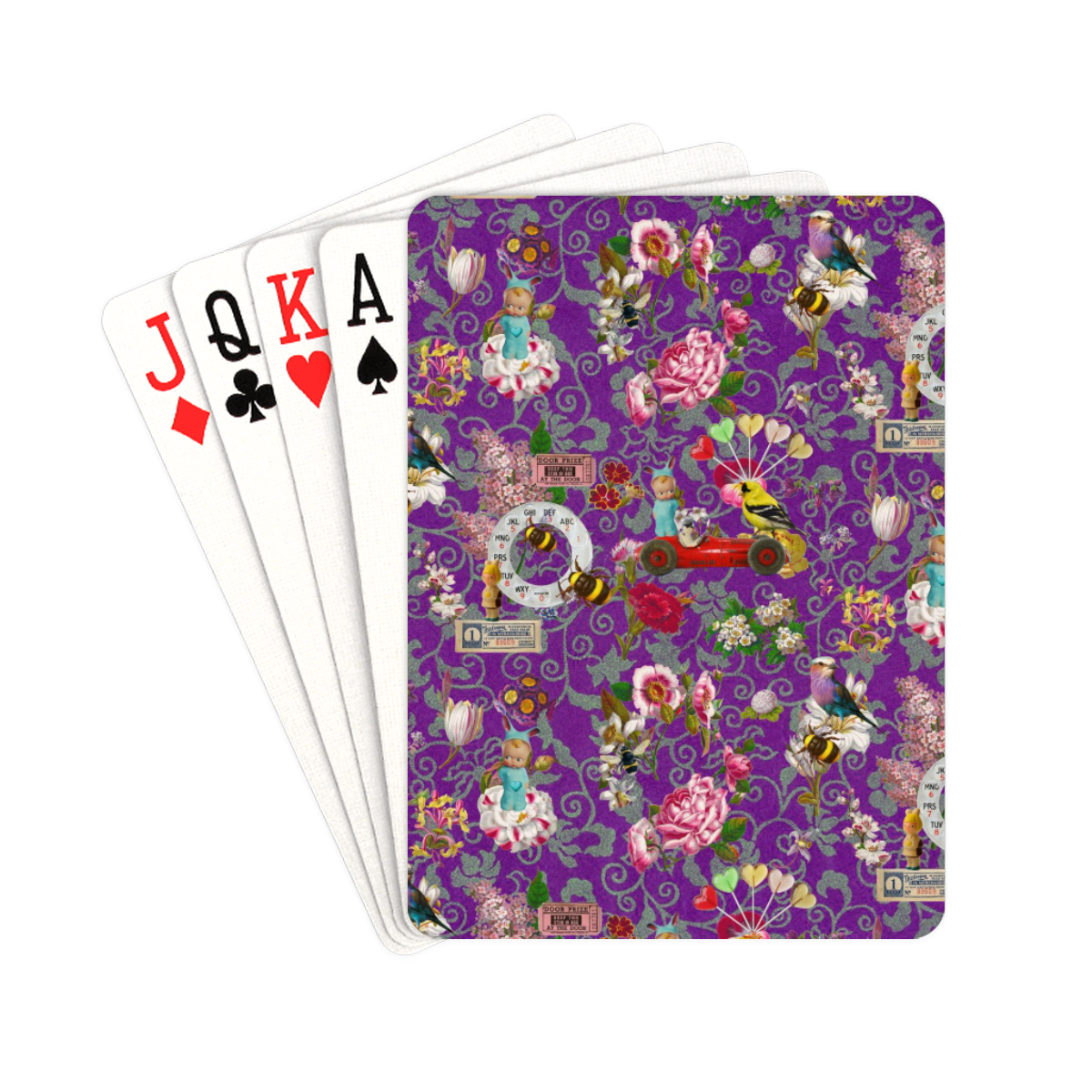 Spring Bank Holiday Playing Cards 2.5"x3.5"