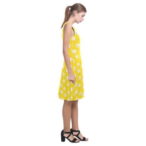 RL Yellow Atalanta Casual Sundress(Model D04)