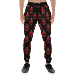 Halloween 2020 by Nico Bielow Men's All Over Print Sweatpants/Large Size (Model L11)