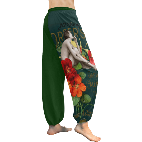 Take a Break Women's All Over Print Harem Pants (Model L18)