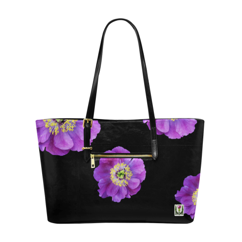Fairlings Delight's Floral Luxury Collection- Purple Beauty 53086 Euramerican Tote Bag/Large (Model 1656)