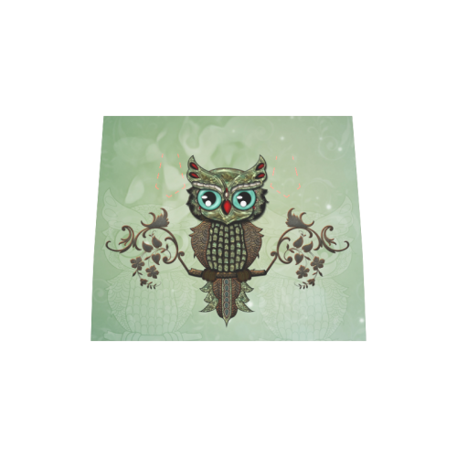 Wonderful owl, diamonds Boston Handbag (Model 1621)