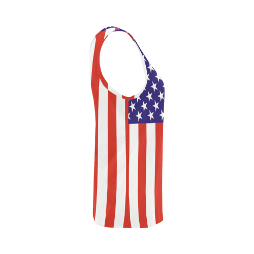 usa flag All Over Print Tank Top for Women (Model T43)