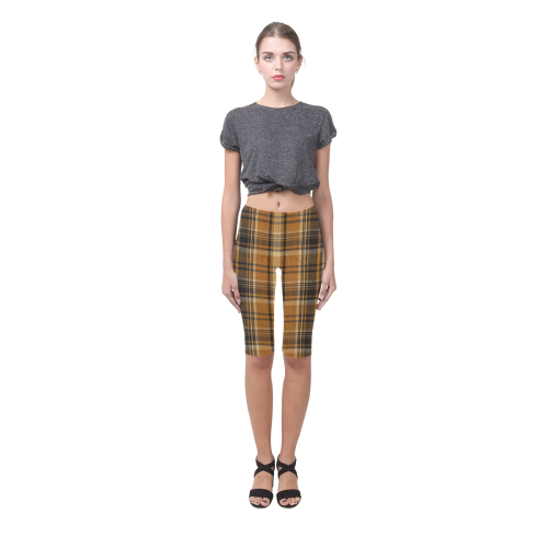 TARTAN DESIGN Hestia Cropped Leggings (Model L03)