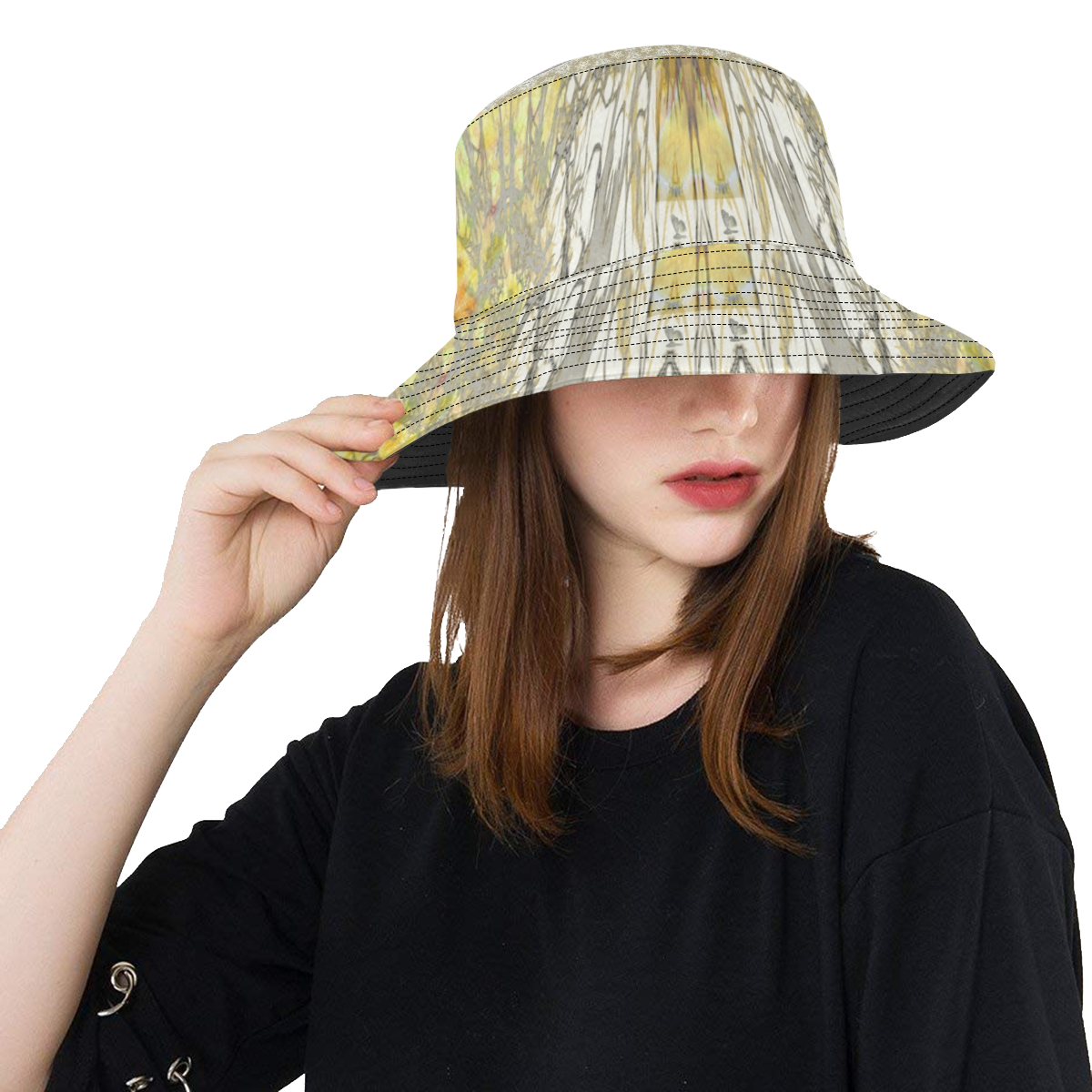 nature yellow All Over Print Bucket Hat