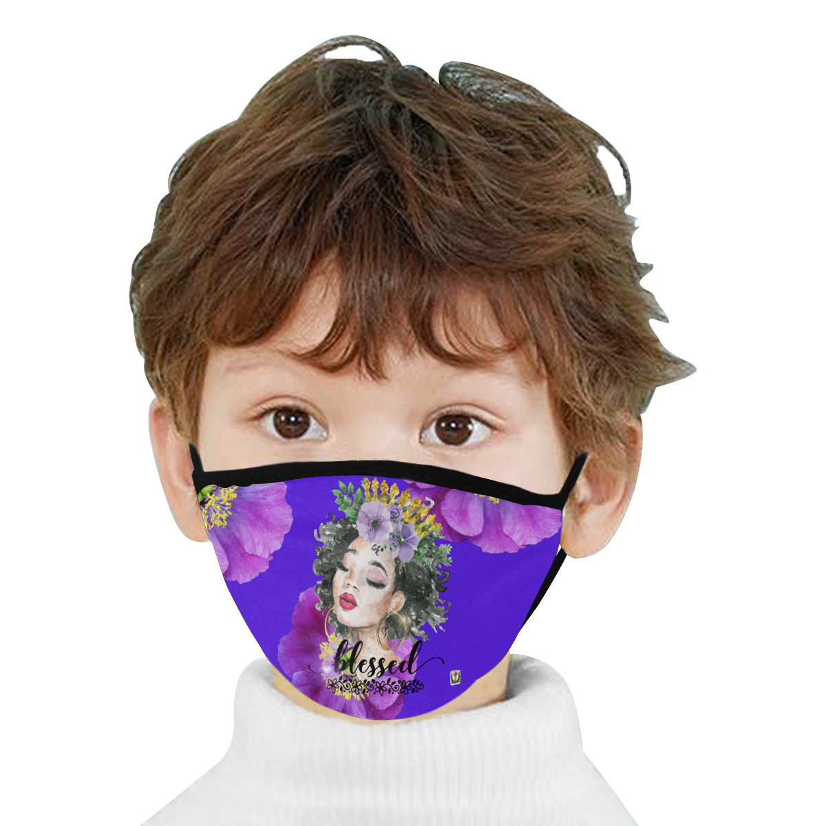 Fairlings Delight's The Word Collection- Blessed 53086a6 Mouth Mask