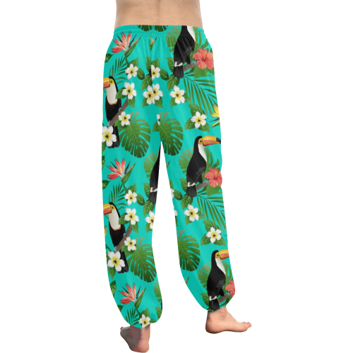 Tropical Summer Toucan Pattern Women's All Over Print Harem Pants (Model L18)
