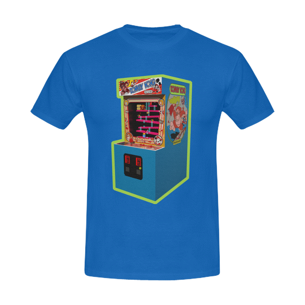 D-Kong Arcade Cabinet Men's T-Shirt in USA Size (Front Printing Only)