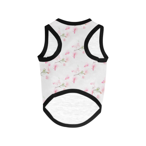 Pattern Orchidées All Over Print Pet Tank Top