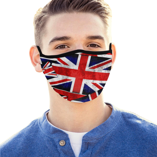Union Jack British UK Flag Mouth Mask